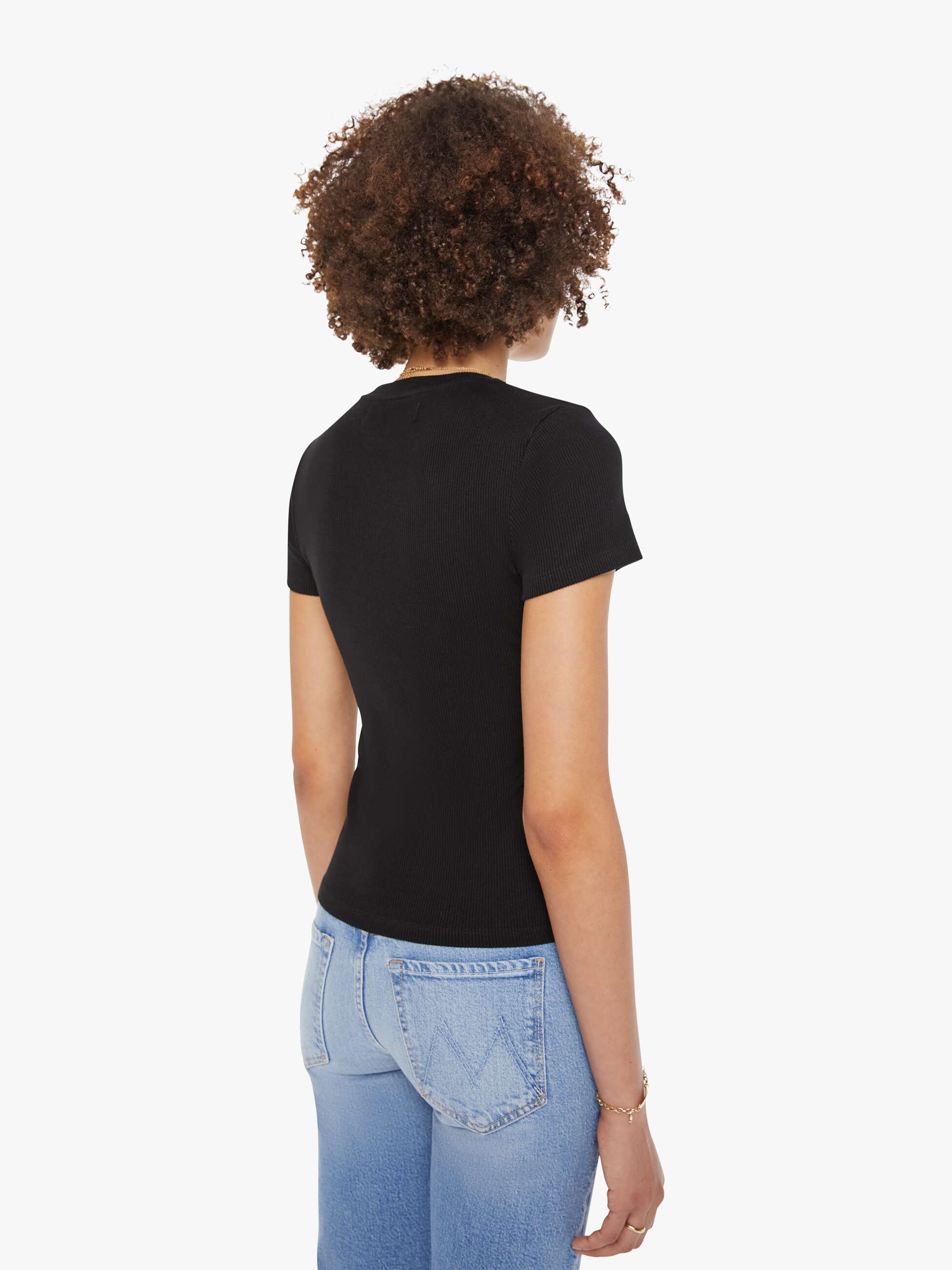 SPRWMN Baby Tee - Black