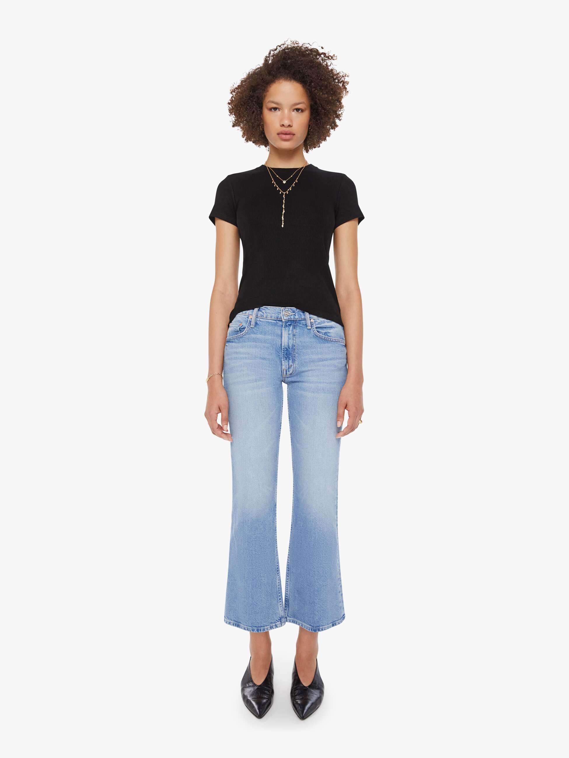 SPRWMN Baby Tee - Black