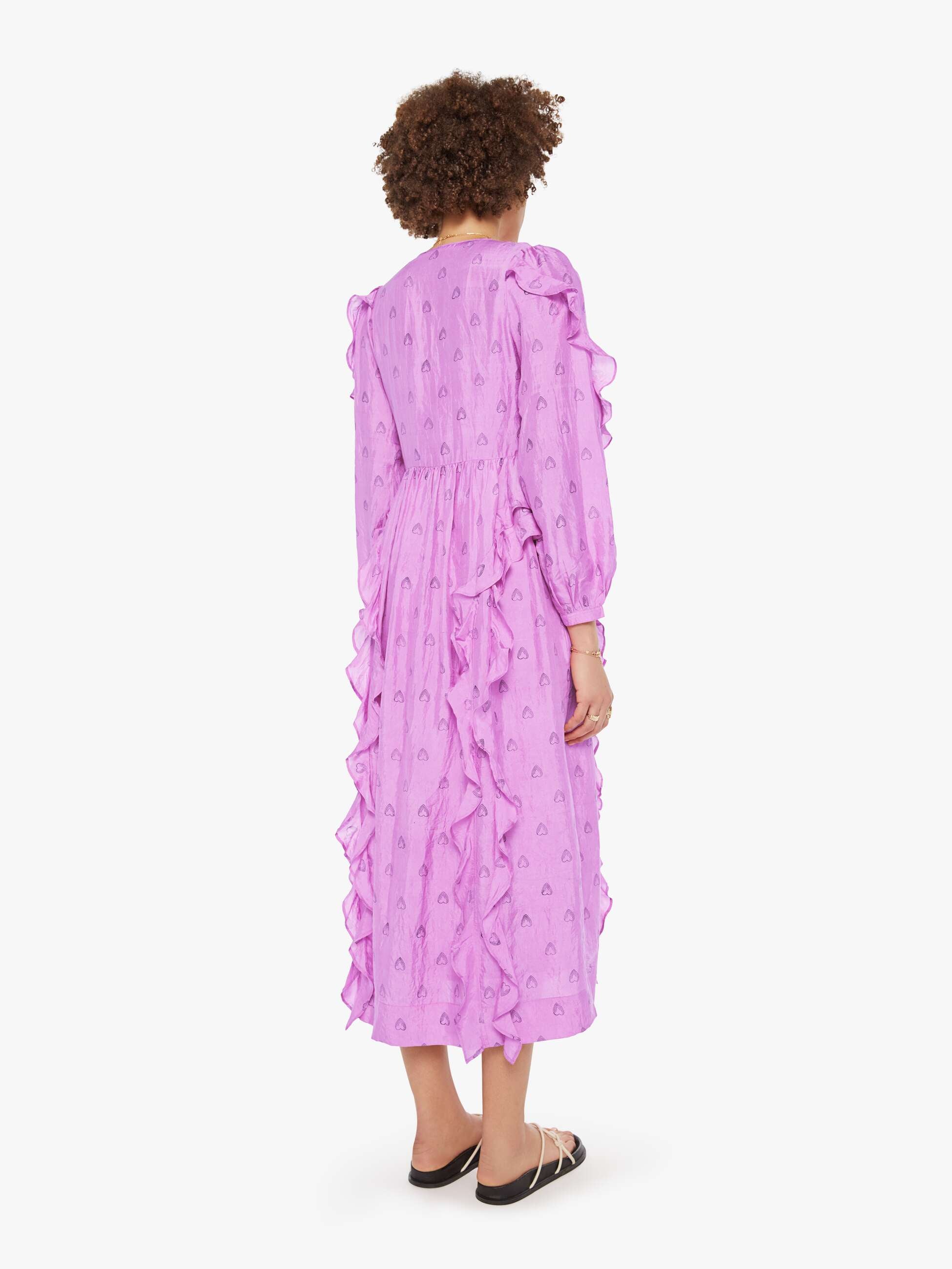 Alix Of Bohemia Lina Dress - Fuchsia Heart