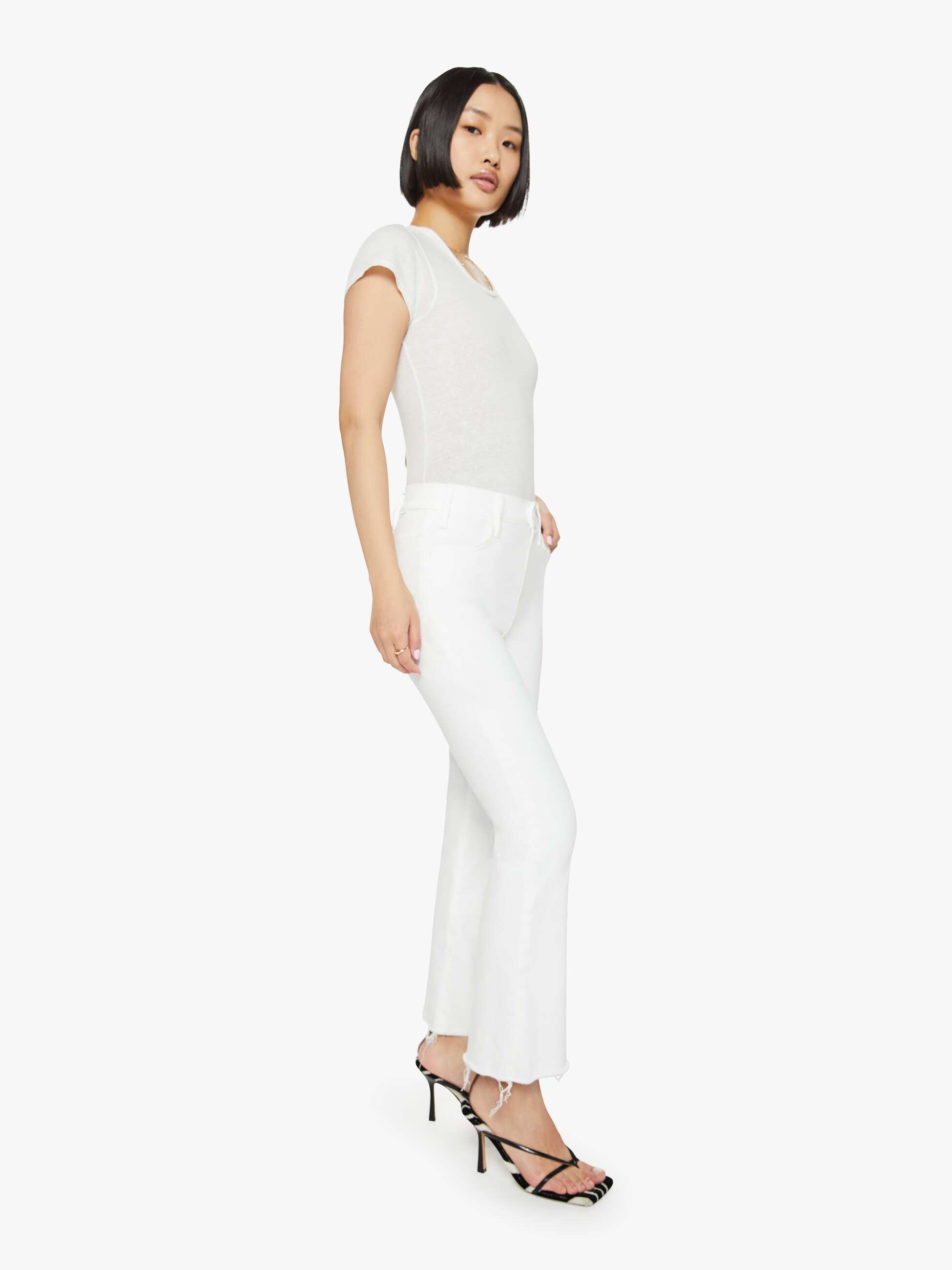 PETITES The Lil Hustler Ankle Fray - Fairest Of Them All