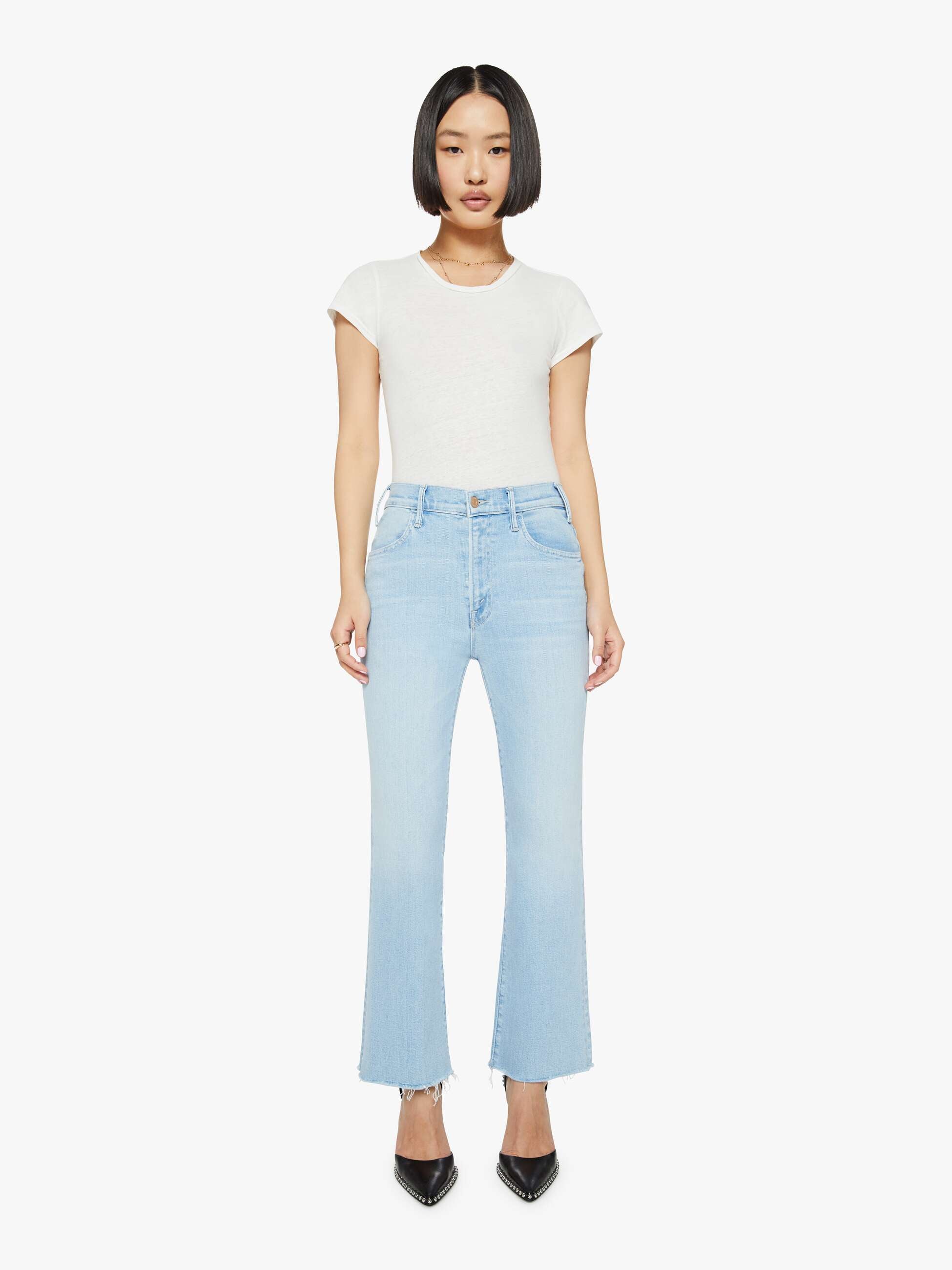 PETITES The Lil Hustler Ankle Fray - Ball's In Your Court