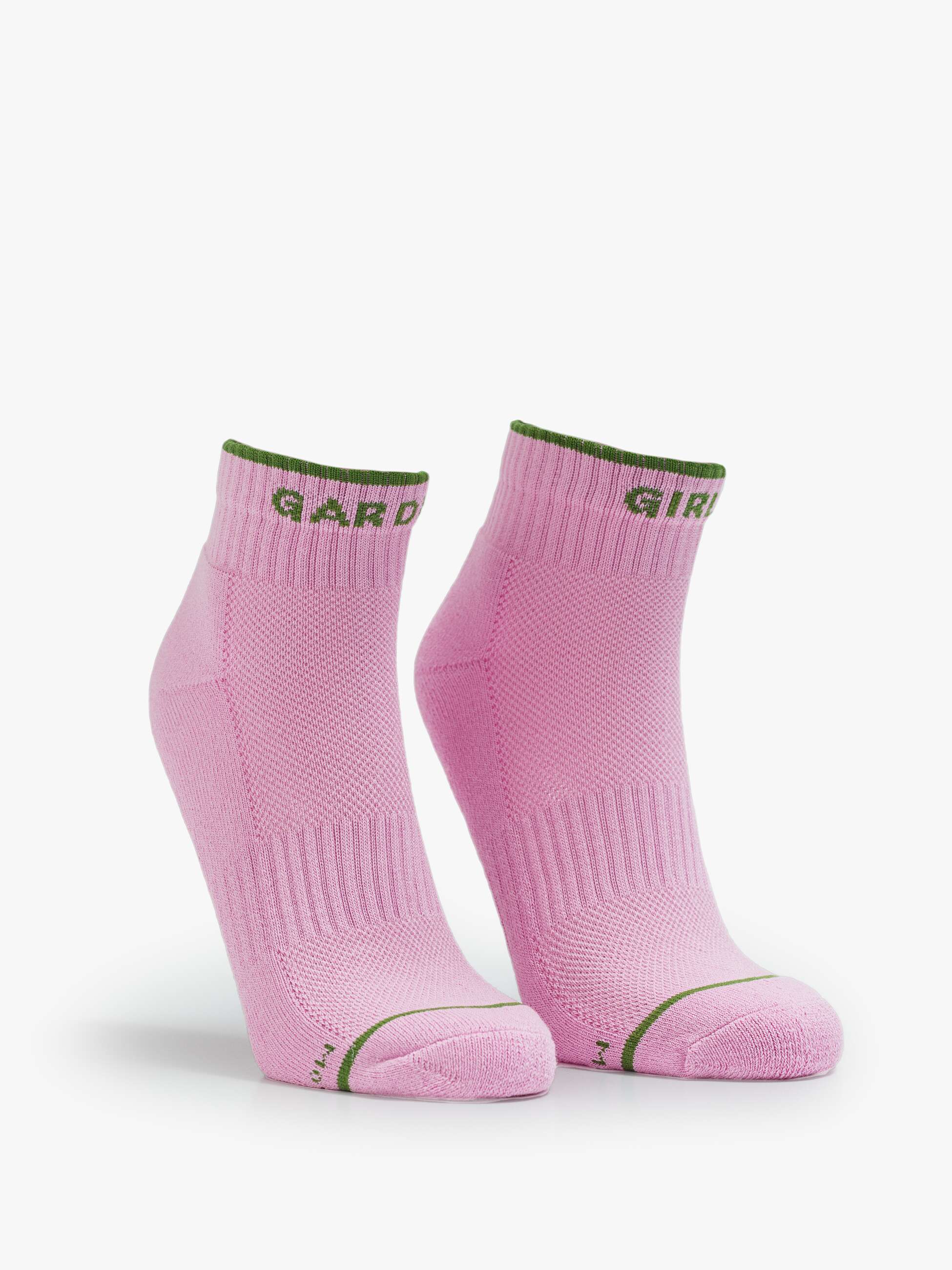 Baby Steps Ankle - Pink Garden Girl