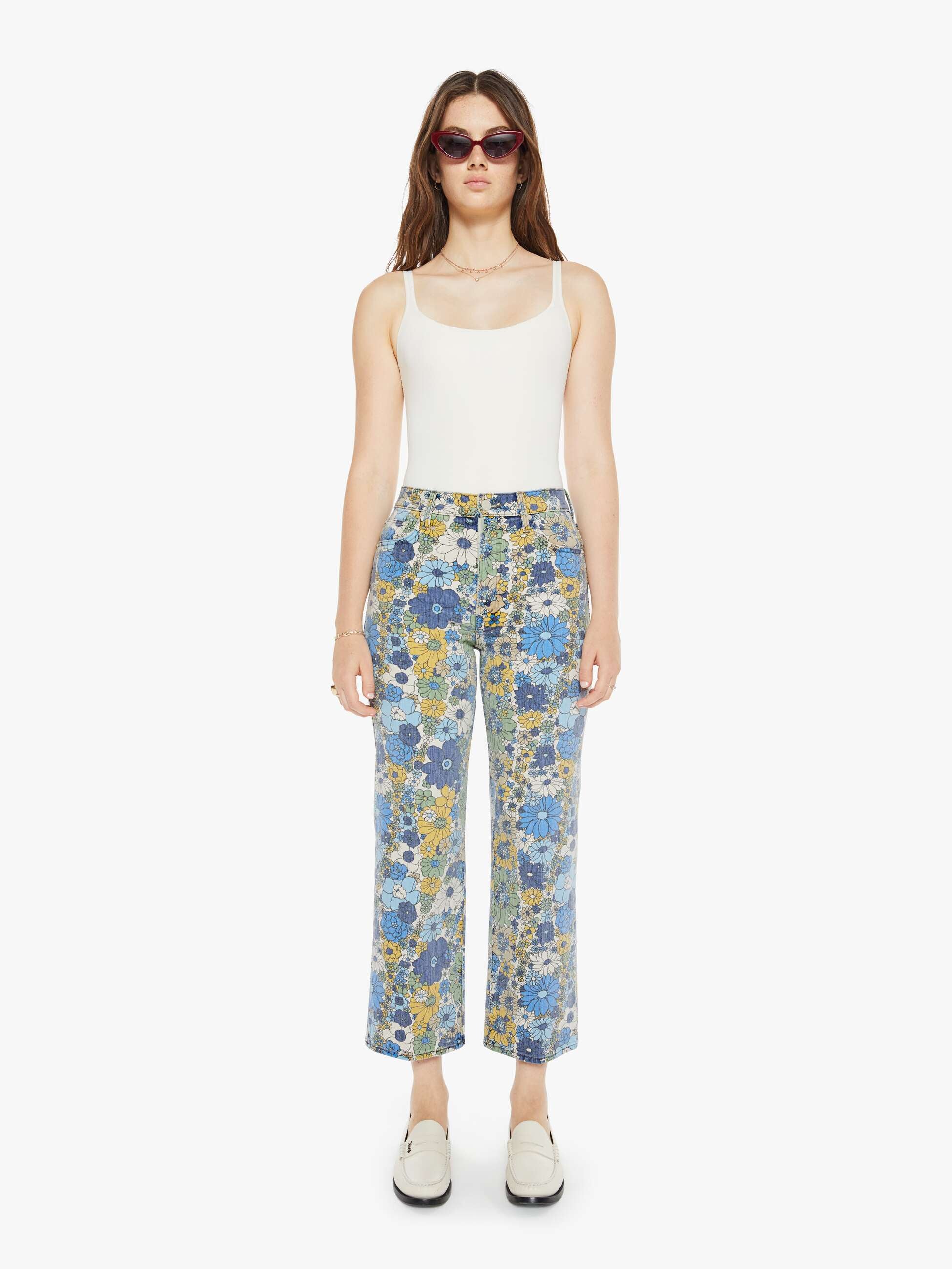 The Rambler Zip Ankle - Dirtbike Flowers