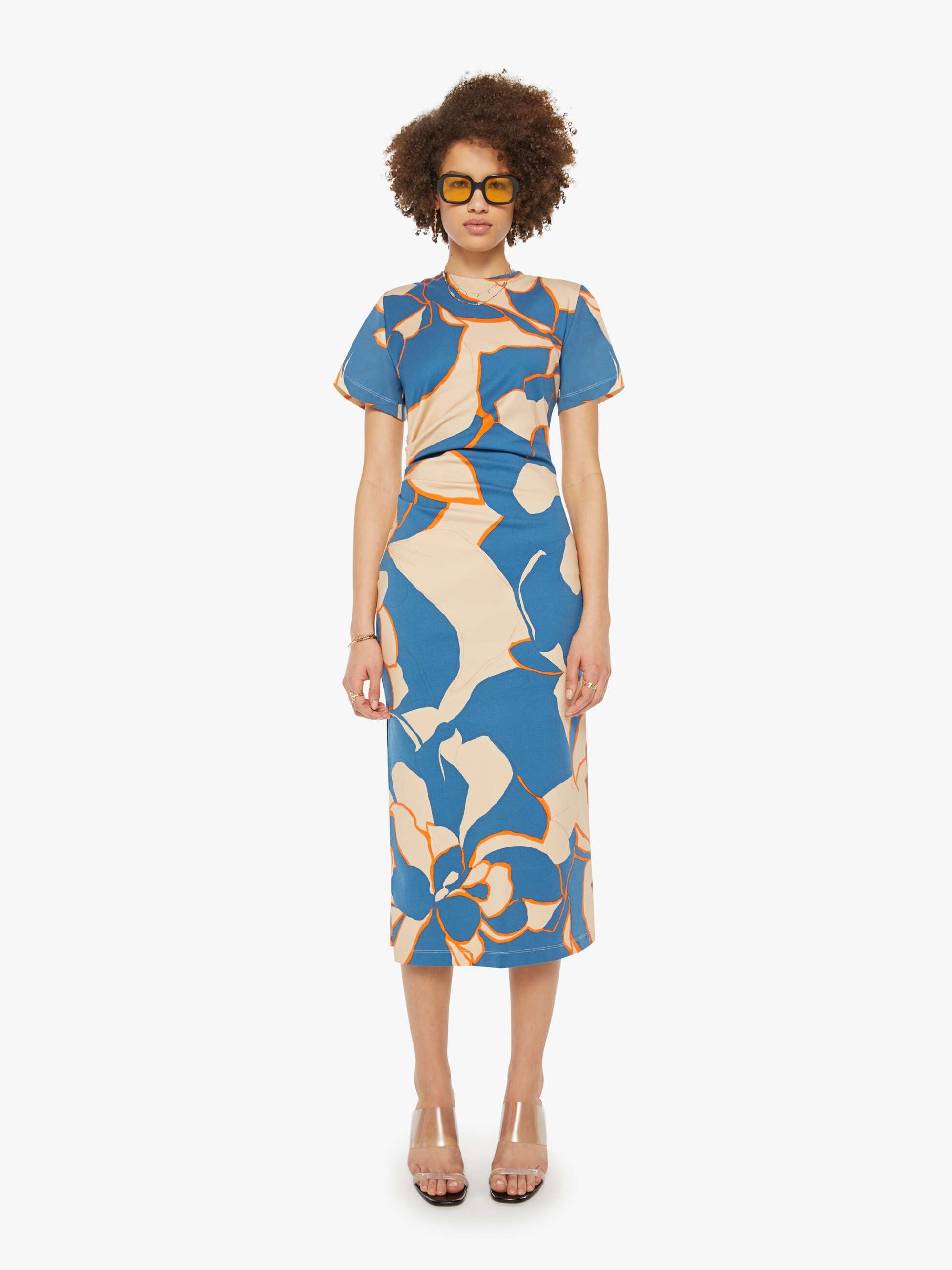 La DoubleJ x MOTHER Lela Dress - Dea Dahlia