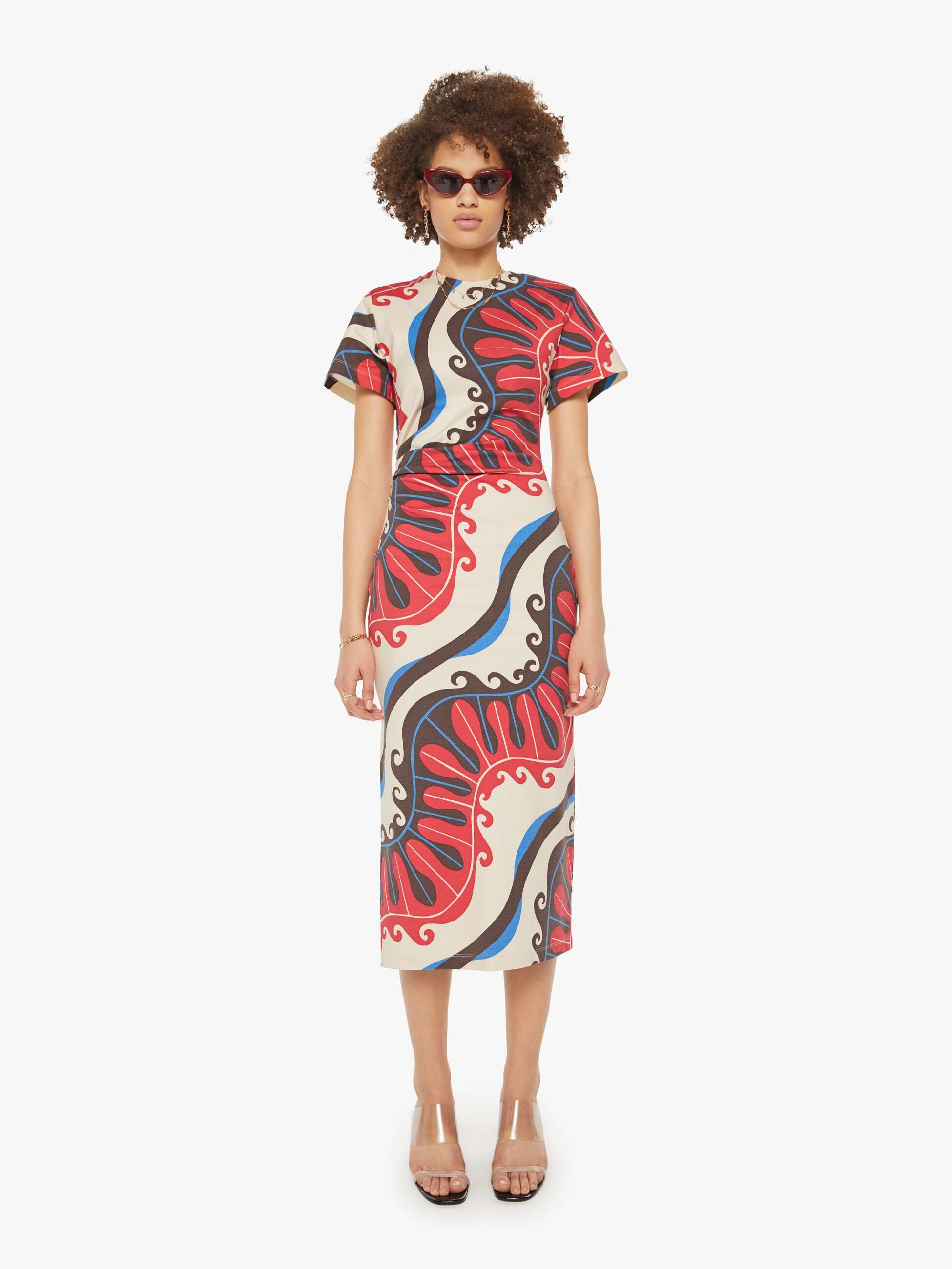 La DoubleJ x MOTHER Lela Dress - Pacific