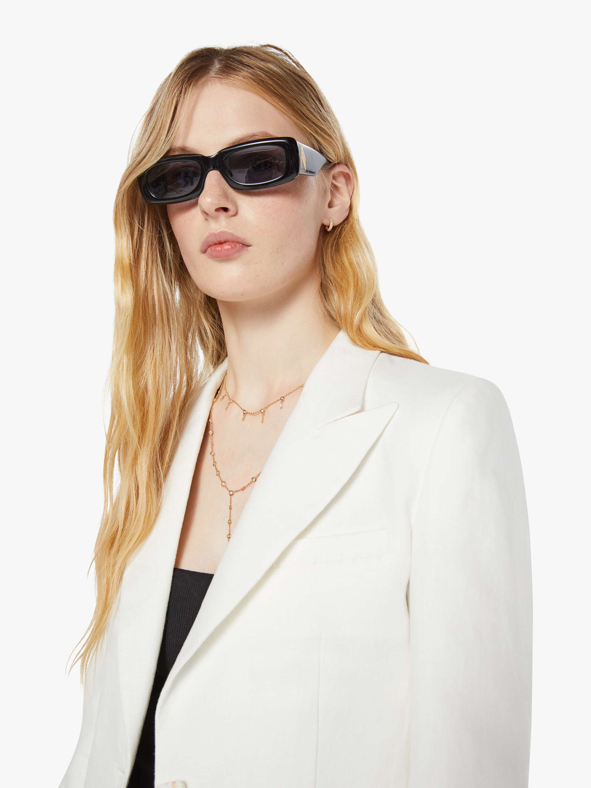 Maria Cher Nova Short Blazer - Off-White