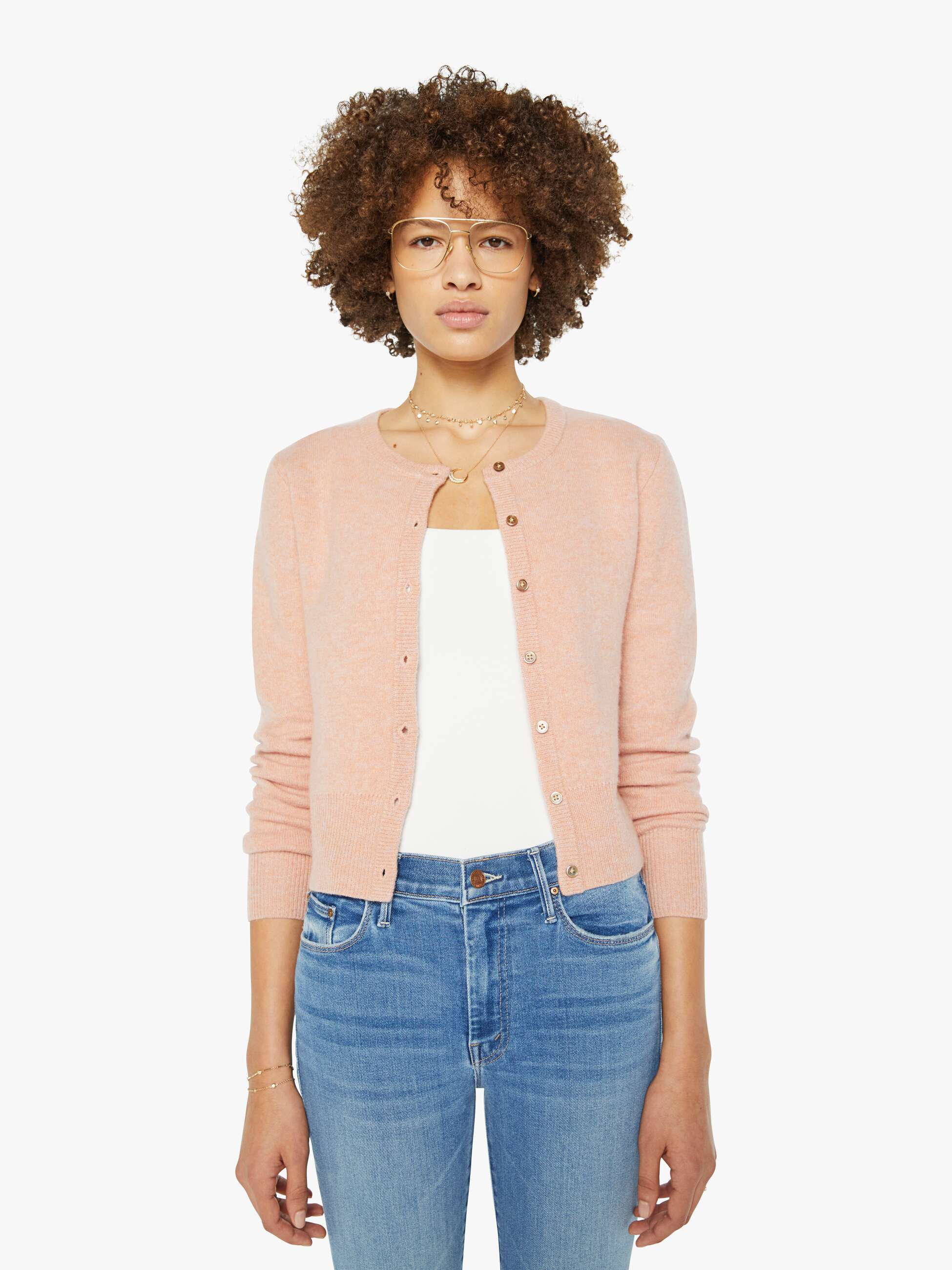 SPRWMN Baby Cardigan - Rose