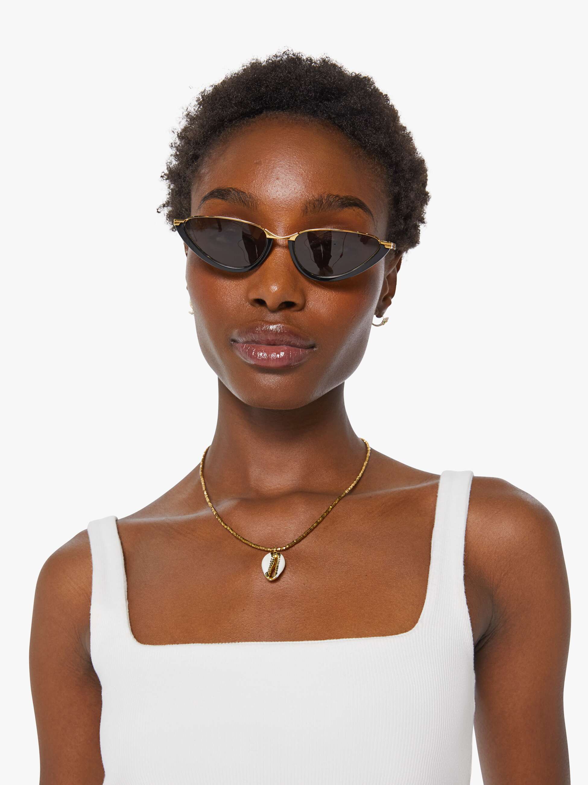 LUDA Beaded Necklace - Gold