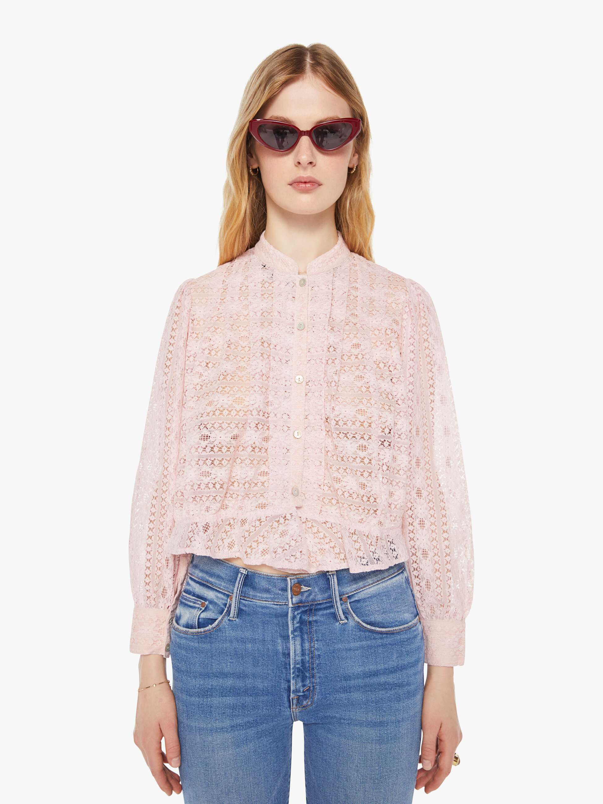 Alix Of Bohemia Ryland Shirt - Blush