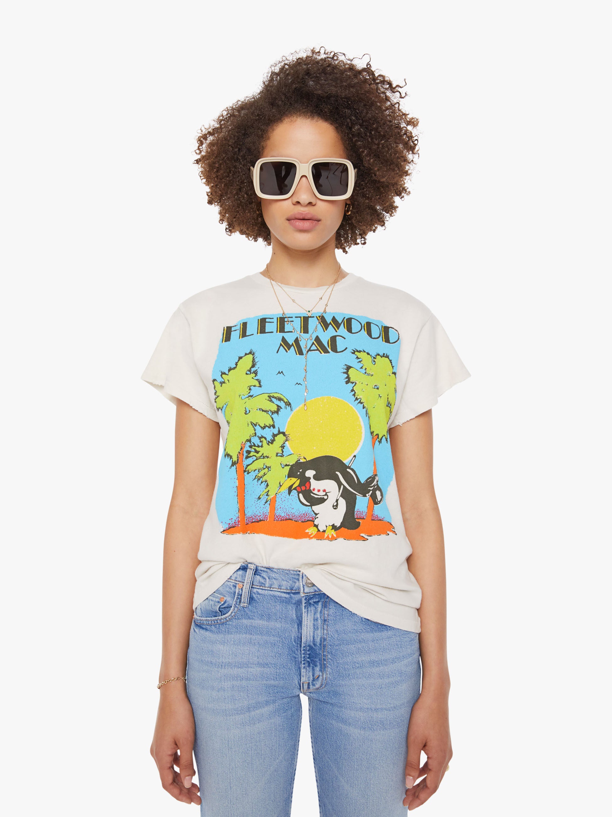 MadeWorn Fleetwood Mac Tee - Vintage White