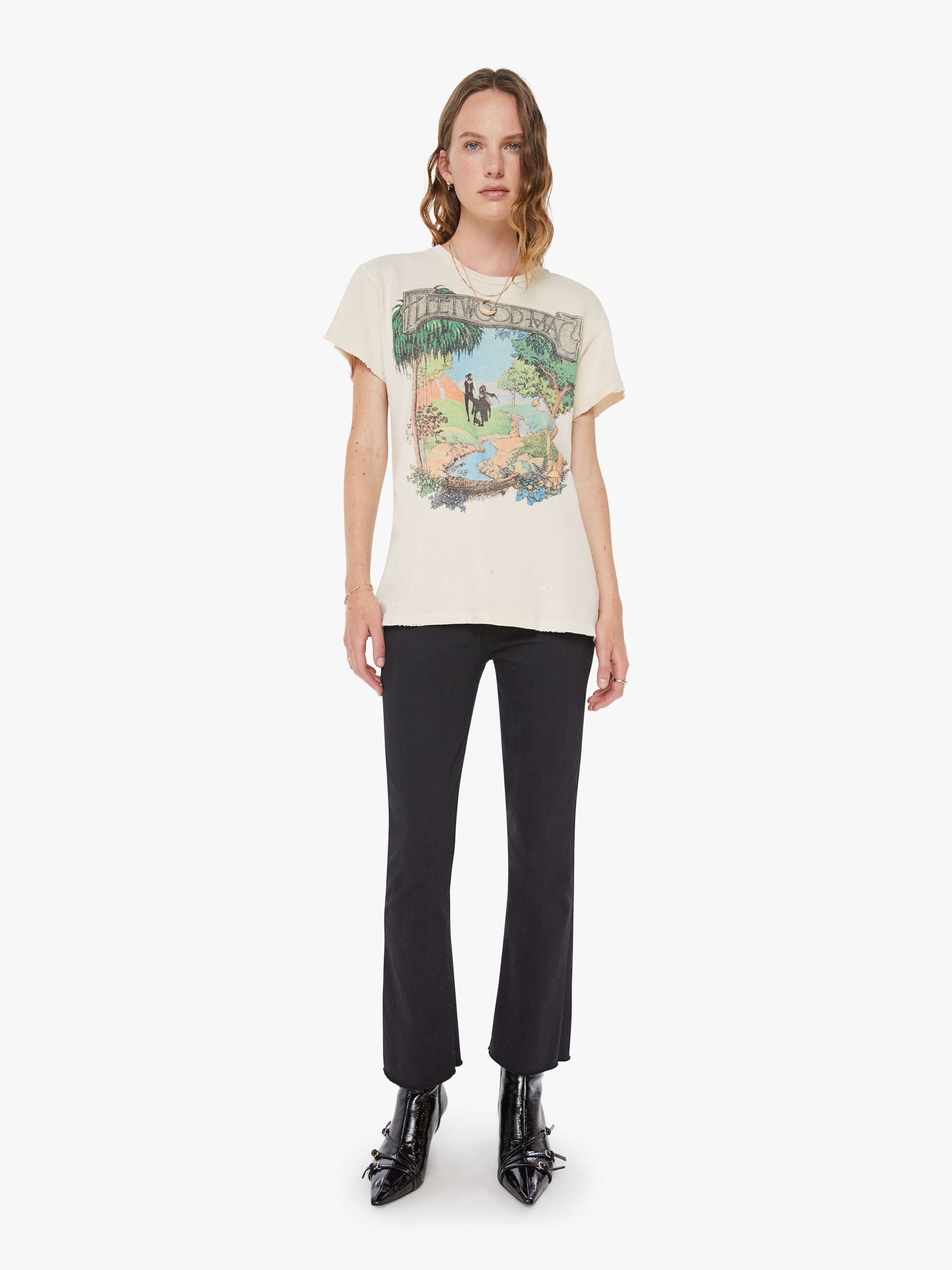 MadeWorn Fleetwood Mac Tee - Tan