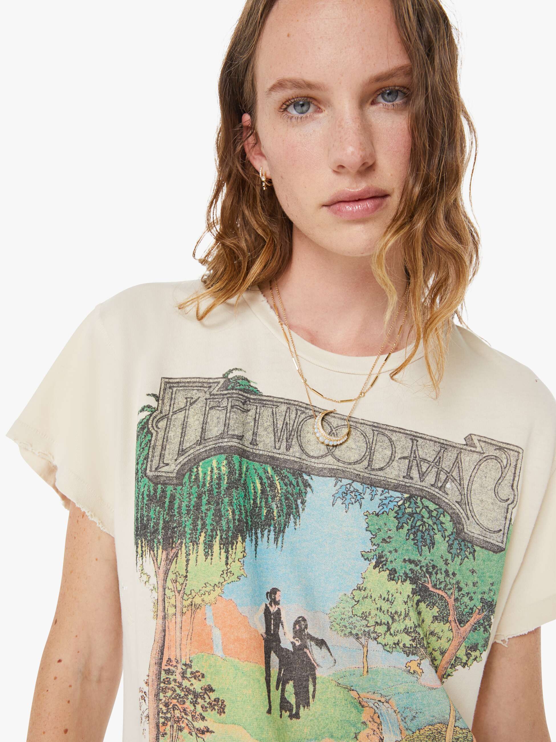 MadeWorn Fleetwood Mac Tee - Tan