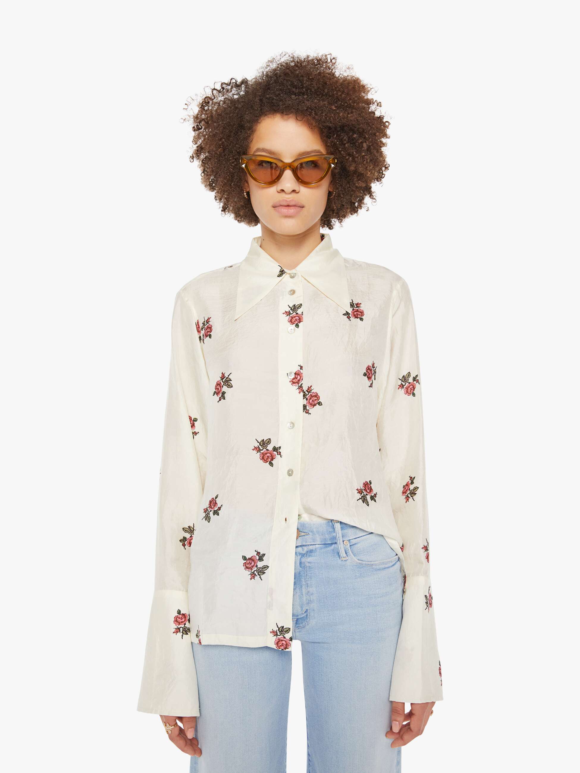 Alix Of Bohemia Dana Shirt - Rosebud