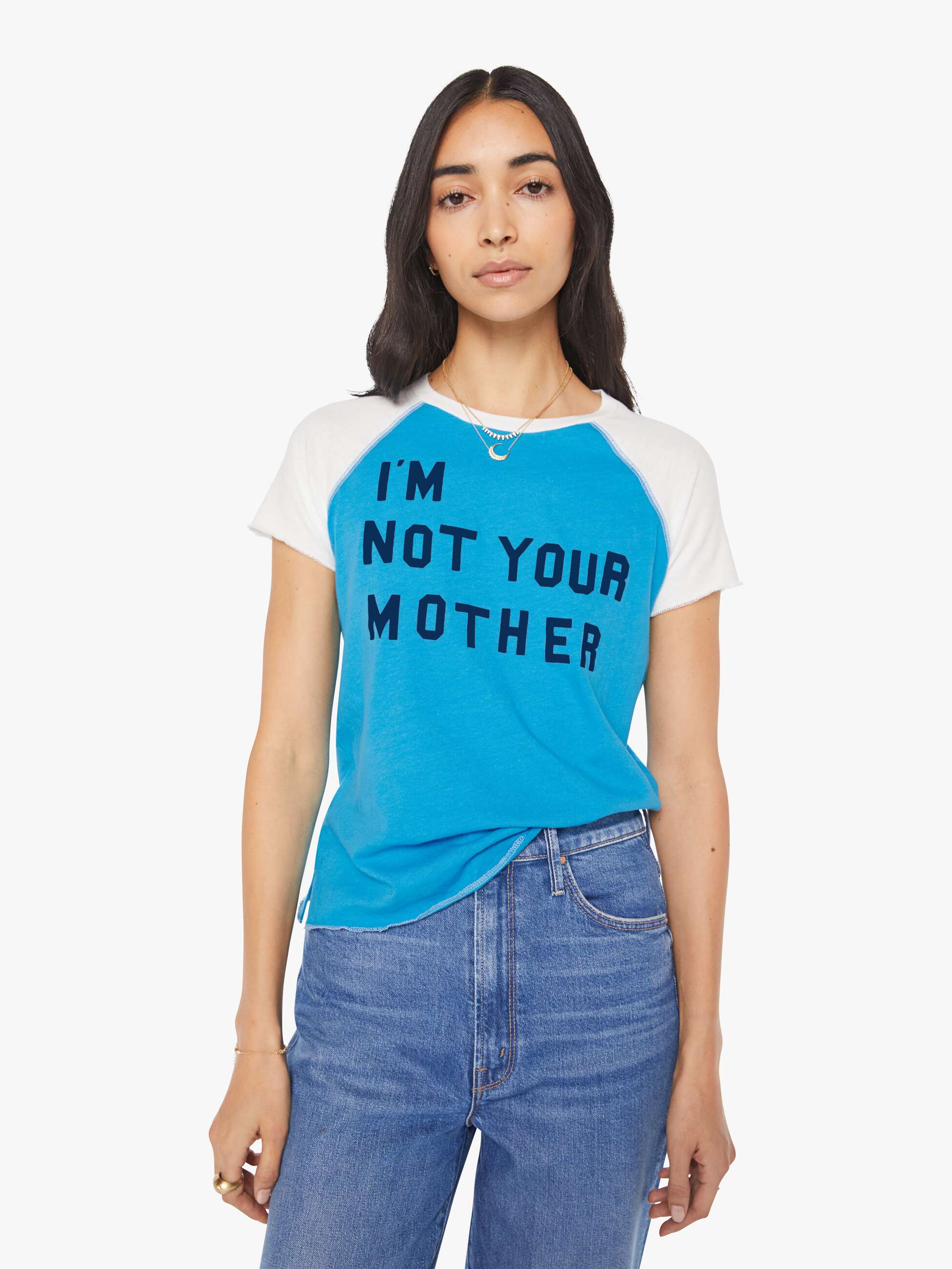 The S/S Sporty Concert Tee - I'm Not Your Mother