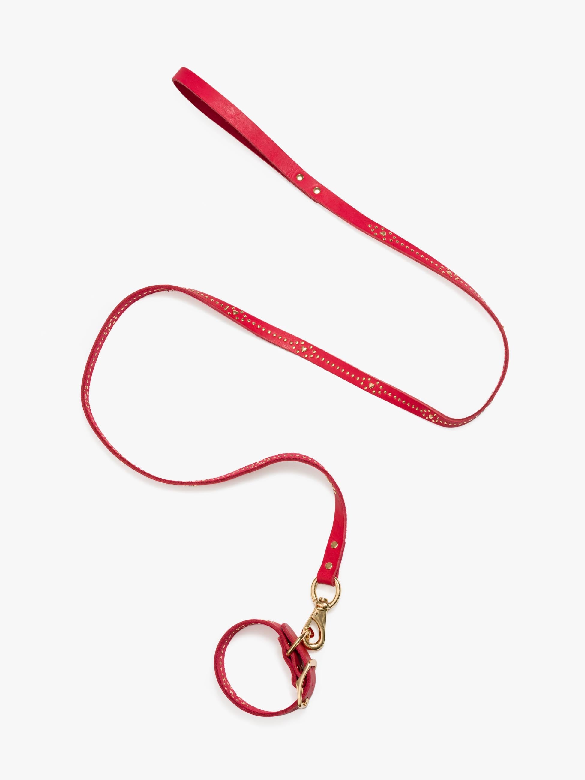 The On A Tight Leash & Collar Duo - Burnt Red