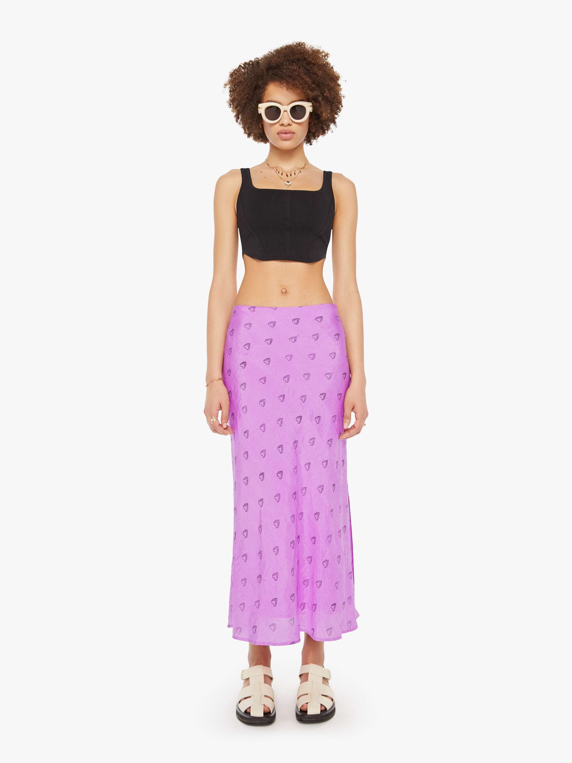 Alix Of Bohemia Lyra Skirt - Fuchsia Heart